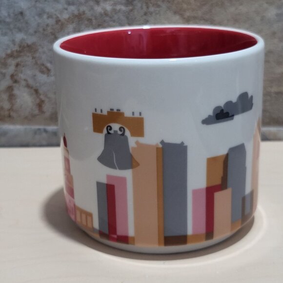 Starbucks You Are Here Collection Coffee Mug Philadelphia Pennsylvania 2015 - Picture 2 of 10